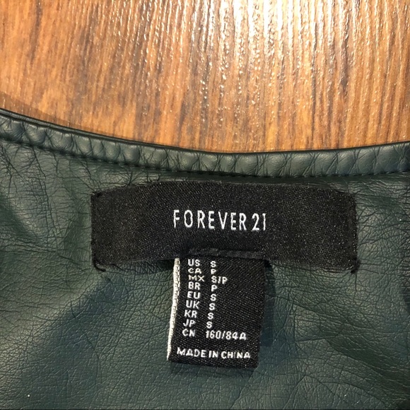 NWOT Faux Leather Moto Jacket - Picture 4 of 5